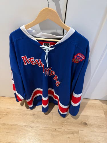 Blue Goalie Cut Men's Jersey (New)