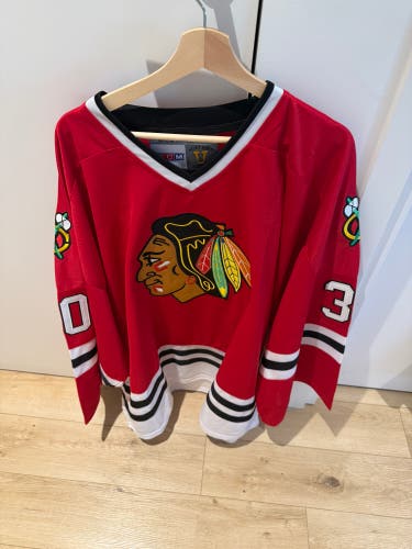 Red Goalie Cut Men's CCM Jersey (New)