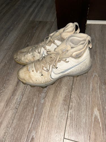 Men's Size M 9.5 (W 10.5) Nike Alpha Huarache NXT High Top Molded Cleats (Used)