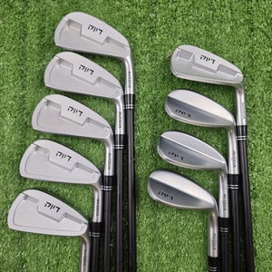 AVODA Origin Combo Length Curved Face Iron Set 5-LW 9 Clubs Axiom Velocore Stiff