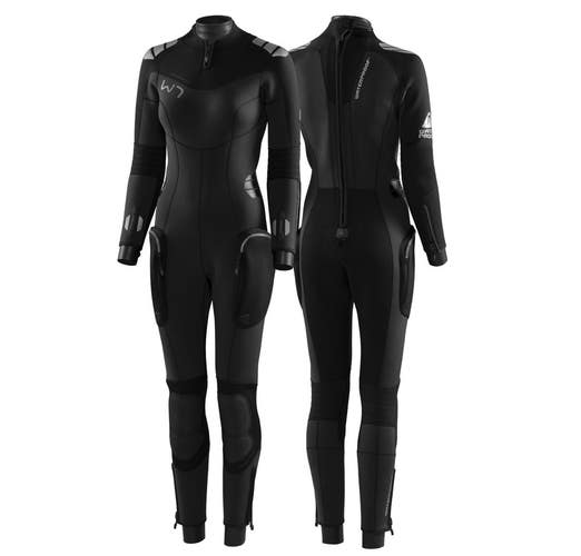 Waterproof W7 7mm Women's Ladies Super Stretch Neoprene Full Wetsuit Back Zip