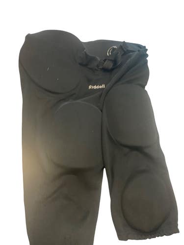 Used Riddell Youth FB Integrated Pants Black XL 11859-S000034116