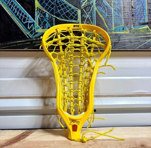 STX Crux Pro Head: Yellow
