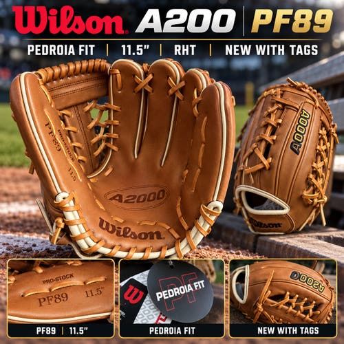 Wilson A2000 PF89 Infield Baseball Glove 11.5" (New)