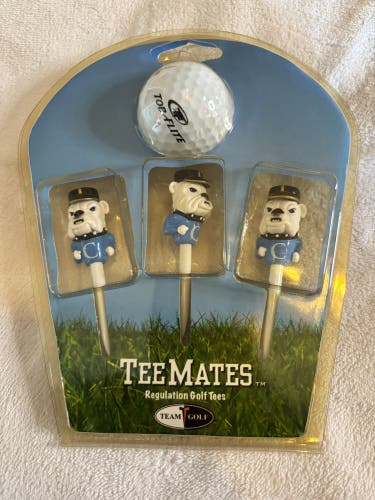 Citadel Bulldog mascot Top Flite Gamer Tour Balls 3 Pack (New)