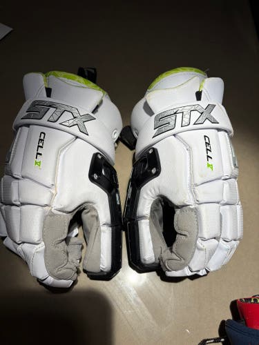 STX Cell V Goalie Lacrosse Gloves (Used)