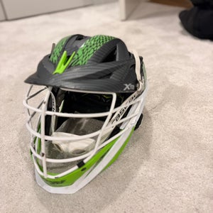 Cascade XRS Pro Helmet carbon fiber wrap with decals that can be kept on or taken off