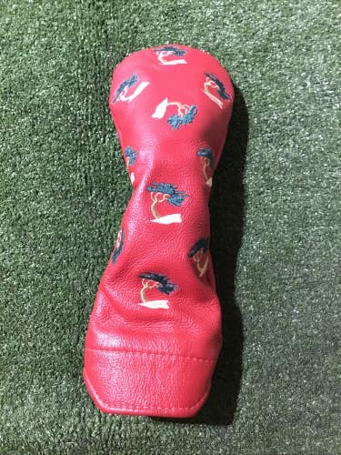 Winston Collection Tree Logo Hybrid Leather Head Cover *VGC*