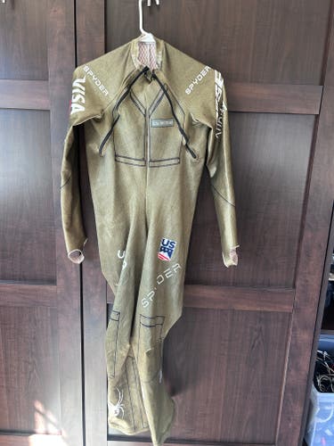 Men's Tommy Ford Medium Spyder Ski Suit (Used) FIS Legal