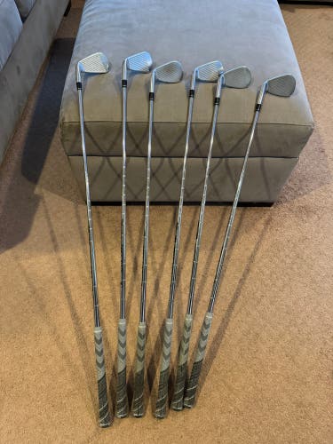 Men's 2021 Callaway Callaway Apex 21 Iron Set Right Handed Iron Set Stiff Flex (Used)