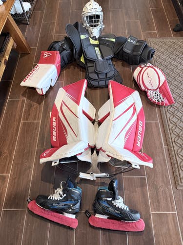29" + 2025 Bauer Reactor R5 Regular Goalie Full Set (Used)