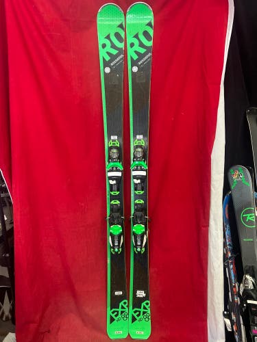 Skis: Rossignol Experience 88 HD all-mountain 172cm skis,
Bindings : look dual