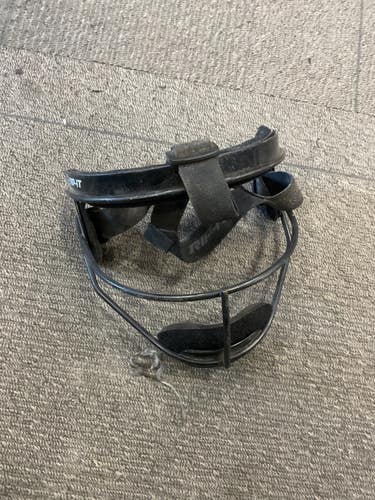 Used RIP-IT DEFENDER FIELDING MASK BB/SB Fielders Mask Black MD 11614-S000245282
