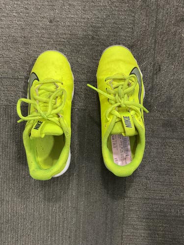 Used Nike VAPOR BB/SB CLEATS BB/SB Cleats Optic Yellow Junior 01.5 11614-S000245280