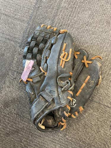 Used Mizuno GPL 1150D2 BB/SB Glove RH Throw Black 11 1/2" 11614-S000245283
