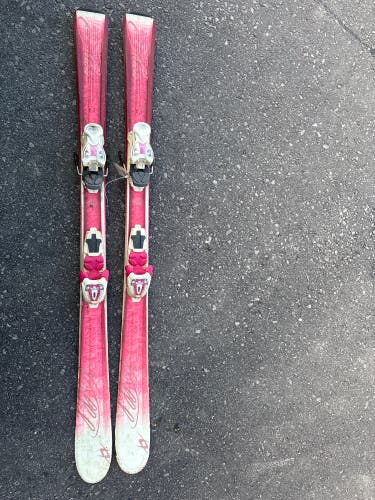 Volkl Attiva 130 cm All Mountain Skis With Bindings (Used)
