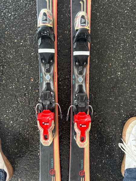 Rossignol Famous 6 149 cm Skis With Look Xpress 11 Bindings (Used