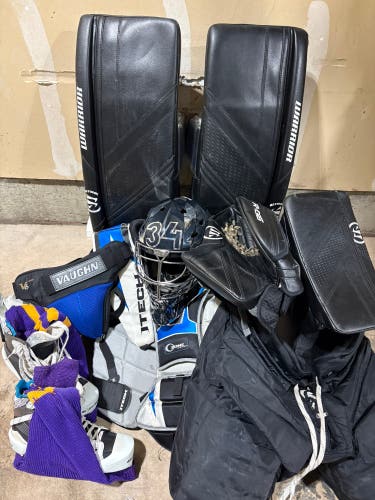 36" Warrior Ritual G6 E+ Regular Goalie Full Set (Used)