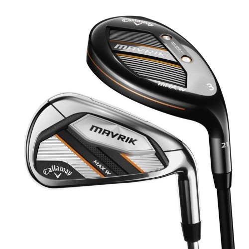 NEW Callaway Mavrik Max Ladies Combo Set 4H 5H 6-PW Catalyst 45 RH