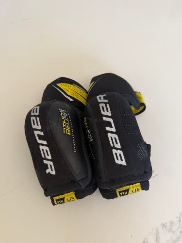 Youth Large Bauer Supreme Ultrasonic Elbow Pads (Used)