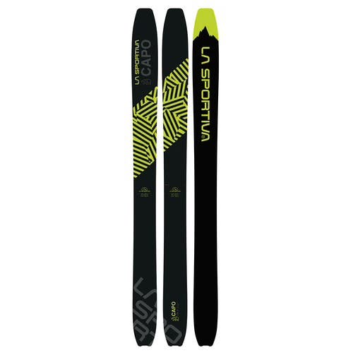 New in Packaging: La Sportiva Capo Backcountry/Powder Skis (Lime/Black) - [189cm]