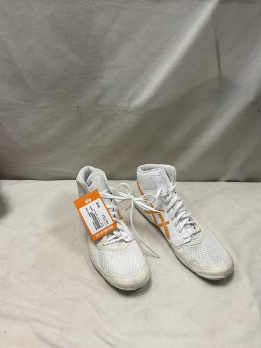 Used Asics Wrestling Shoes White Youth 12.5 11490-S000278007