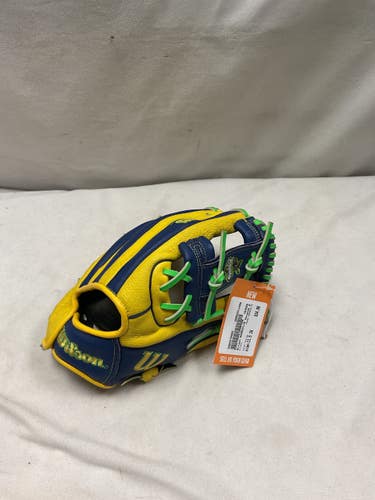 Used Wilson AORB25115 BB/SB Glove RH Throw Yellow 11 1/2" 11490-S000278005
