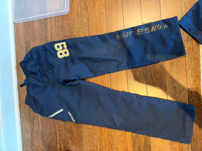 Blue Bauer Team Pants Medium Kids Unisex Bauer Pants