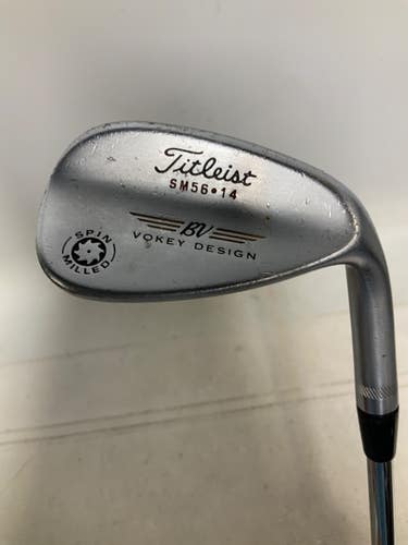 Used Titleist SPIN MILLED 56 14 VOKEY Golf Wedge Mens RH 56 Degree 11823-S000042249