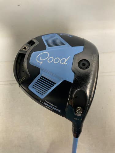 Used Callaway PARADYM AI SMOKE MAX GOOD GOOD Mens Driver RH 9.0 Degree 11823-S000042244