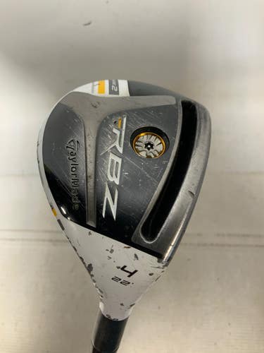 Used Taylormade RBZ STAGE 2 RESCUE Mens Hybrid Club RH 4 Hybrid 11823-S000042243