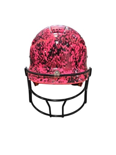 Used Schutt PINK HELMET Batting Helmet w/Mask Pink MD 11850-S000025285