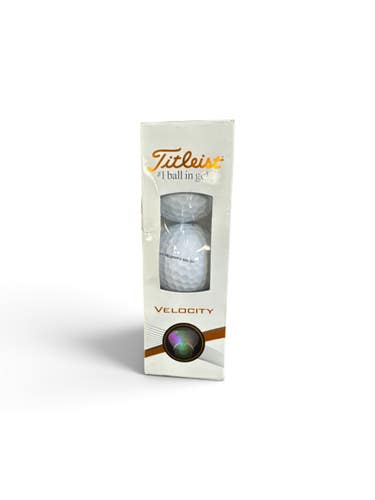 Used Titleist VELOCITY 3 Ball - Golf Ball Sleeve 11850-S000025905