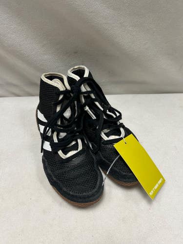 Used Adidas Wrestling Shoes Black Junior 02 11490-S000277623