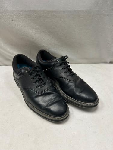 Used Foot Joy Mens Golf Shoes Black Senior 9.5 11490-S000277620