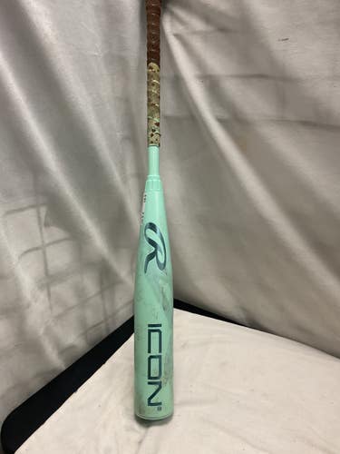 Used Rawlings ICON BB/SB USSSA 2 5/8 Bat 30" 11490-S000277837