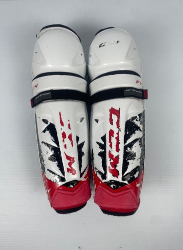 Used 12" CCM JetSpeed FT4 Hockey Shin Pads