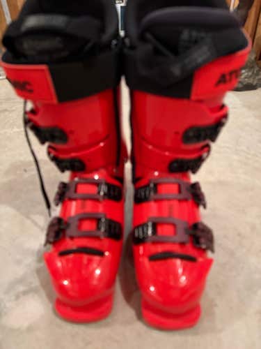 Mondo 25 & 25.5 Atomic Racing Redster STI 110 Ski Boots Medium Flex (Used)