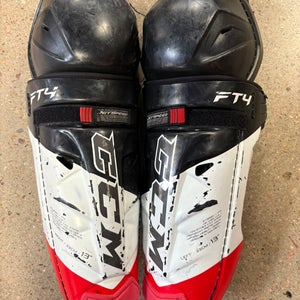 Junior CCM JetSpeed FT4 Shin Pads 13" (Used)
