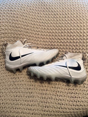 Men's Size M 10.5 (W 11.5) Nike Alpha Menace Pro Mid Top Molded Cleats (Used)