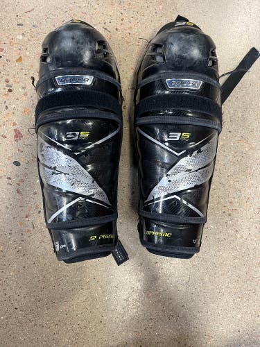 Senior Bauer 3S Pro Shin Pads 13" (Used)