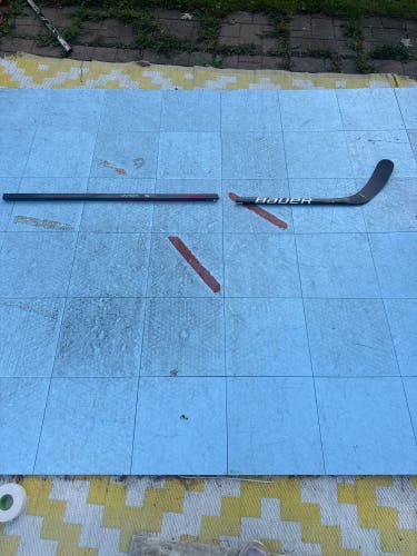 BROEKNSenior Bauer Vapor X5 Pro Left Hand Hockey Stick P92 77 Flex (Used) WORKS FOR REPAIR