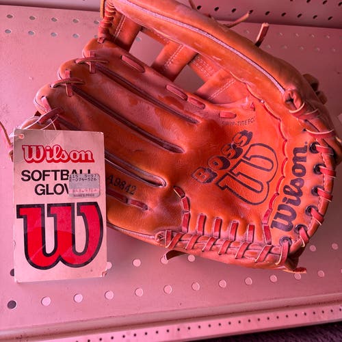 NOS Wilson the boss LH Outfield Baseball Glove 12.75" (New)