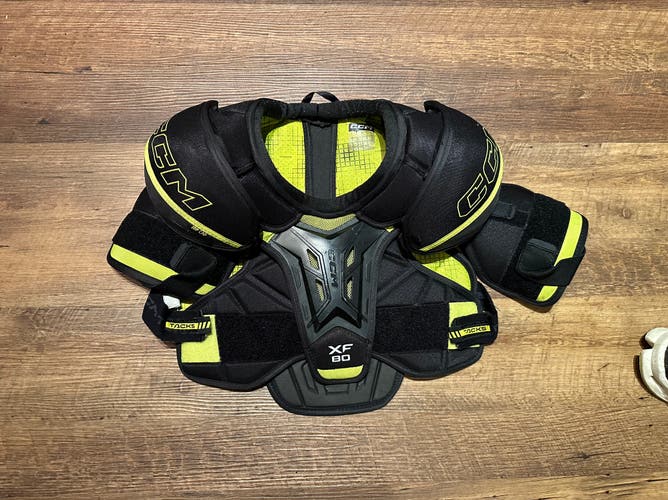 Large Junior CCM Tacks XF 80 Shoulder Pads (Used)