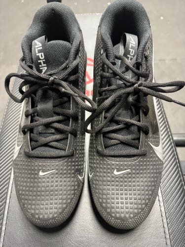 Unisex Size M 9.0 (W 10.0) Nike Alpha Menace Pro 3 Mid Top Molded Cleats (New)