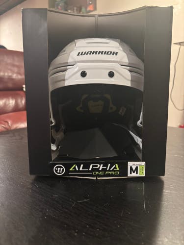 Medium Warrior Alpha One Pro Helmet Pro Stock (New)