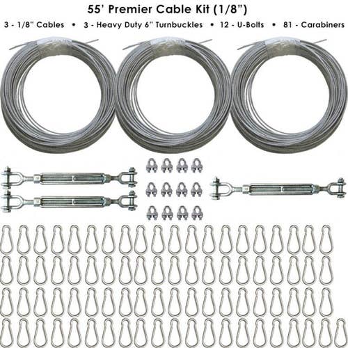 Cimarron 55' Cable Kit Premier 1/8"
