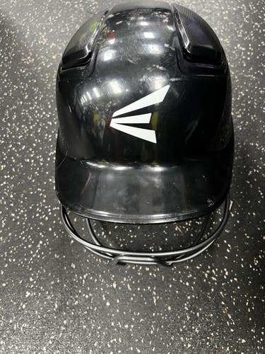 Used Easton ALPHA HELMET W/MASK Batting Helmet w/Mask Black SM 11849-S000045022