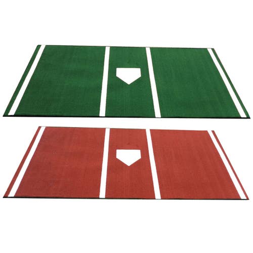 Cimarron Pro 7x12 Home Plate Mat with Inlaid Home Plate Clay