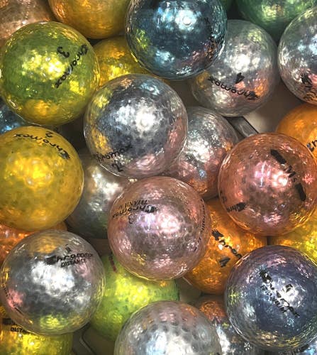 3 Near Mint AAAA Chromax Used Golf Balls...Assorted Color